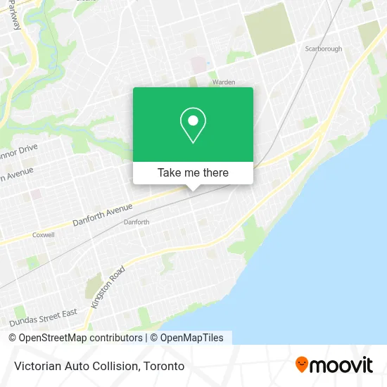 Victorian Auto Collision map