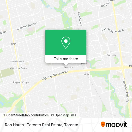 Ron Hauth - Toronto Real Estate map