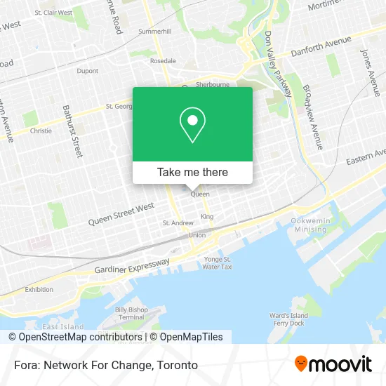 Fora: Network For Change map