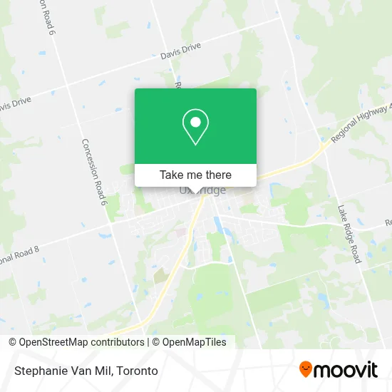 Stephanie Van Mil map