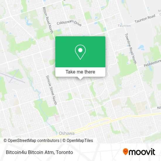 Bitcoin4u Bitcoin Atm map