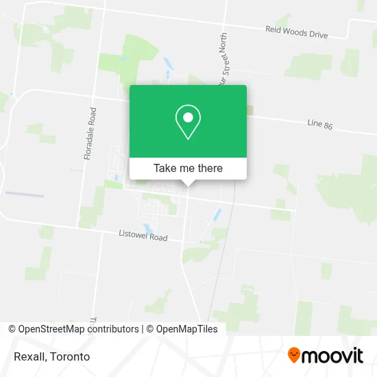 Rexall map