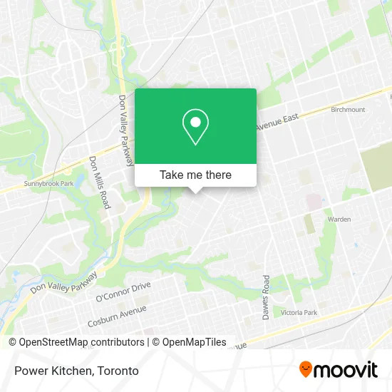 Power Kitchen map