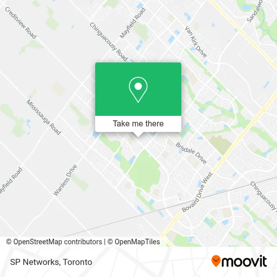 SP Networks map