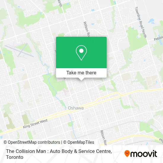 The Collision Man : Auto Body & Service Centre map