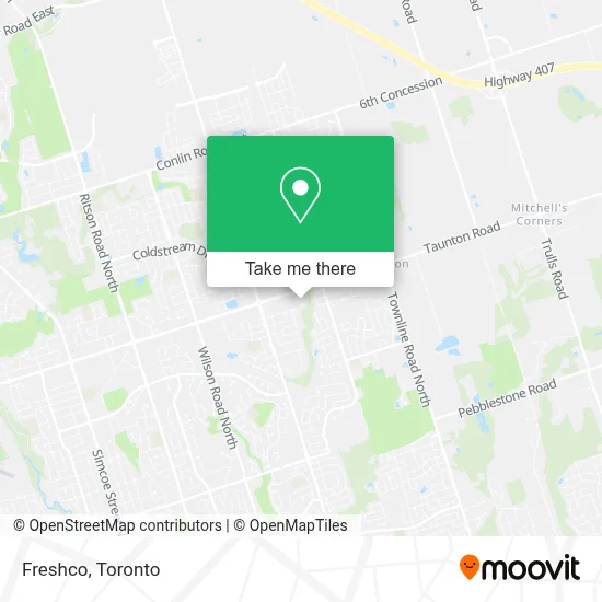 Freshco map