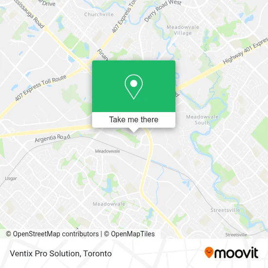 Ventix Pro Solution map
