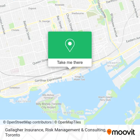 Gallagher Insurance, Risk Management & Consulting map