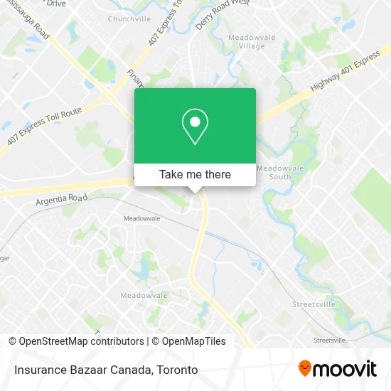 Insurance Bazaar Canada map