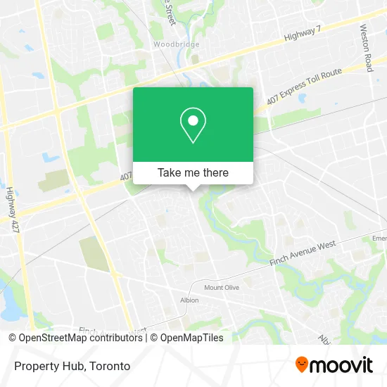 Property Hub map