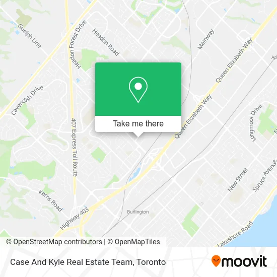 Case And Kyle Real Estate Team map