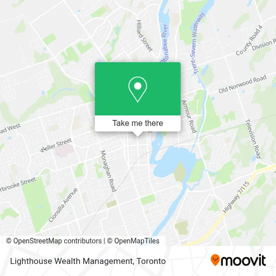 Lighthouse Wealth Management map