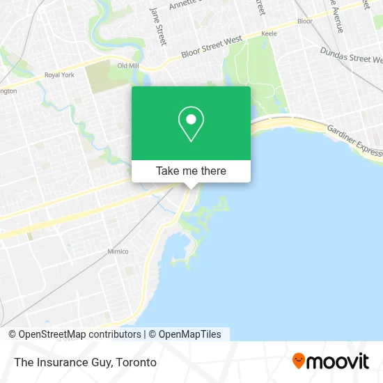 The Insurance Guy map