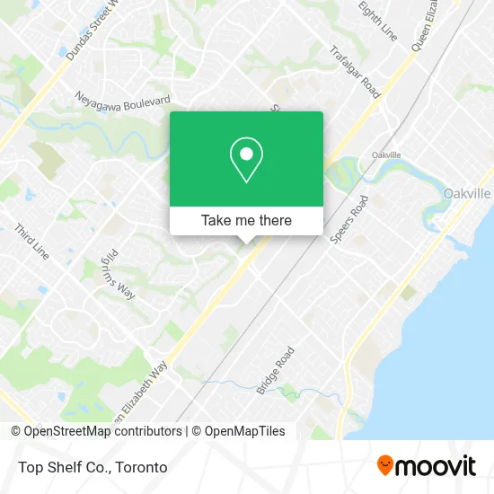 Top Shelf Co. map