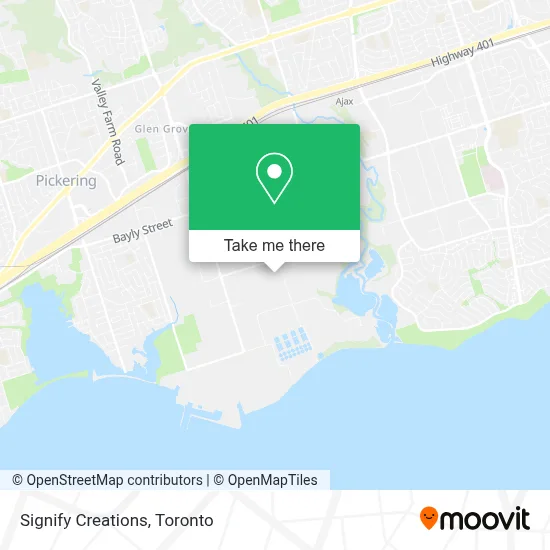 Signify Creations map