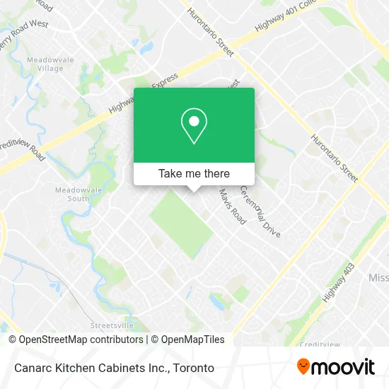Canarc Kitchen Cabinets Inc. map
