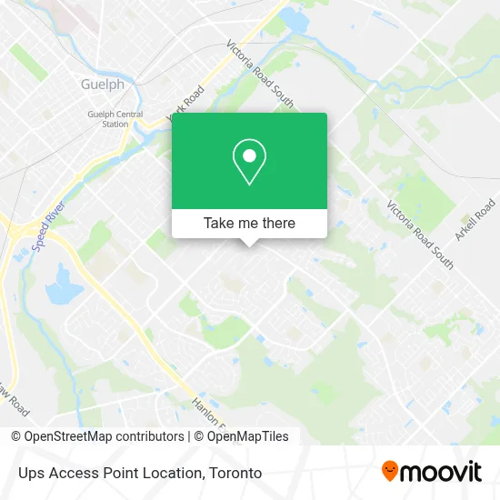 Ups Access Point Location plan