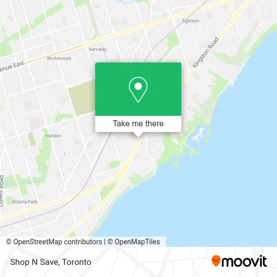 Shop N Save map