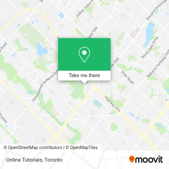 Online Tutorials map