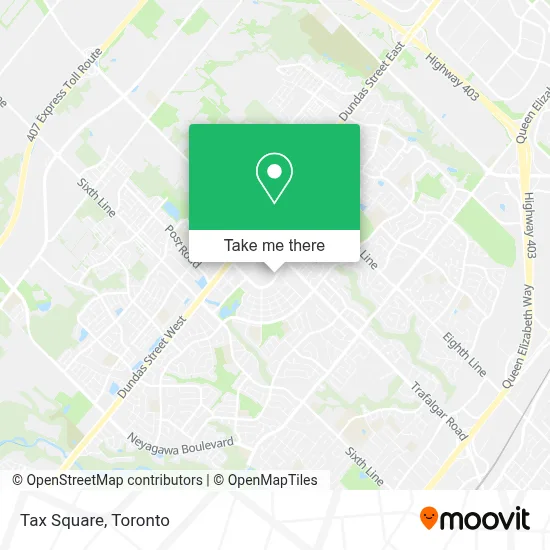 Tax Square map