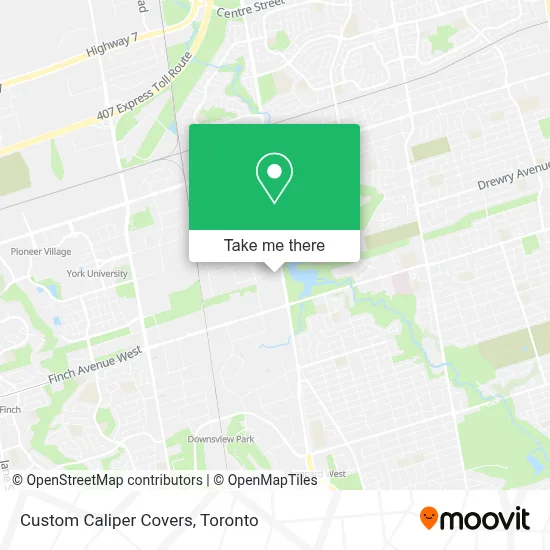Custom Caliper Covers map