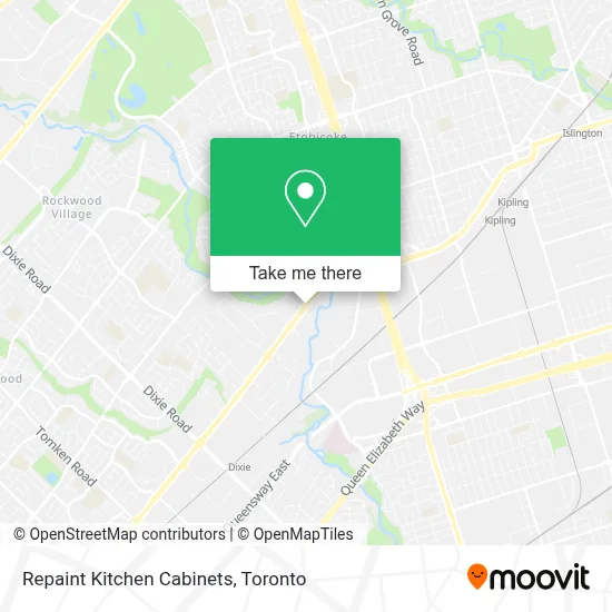 Repaint Kitchen Cabinets map