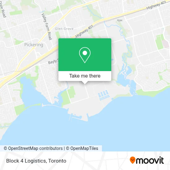 Block 4 Logistics map