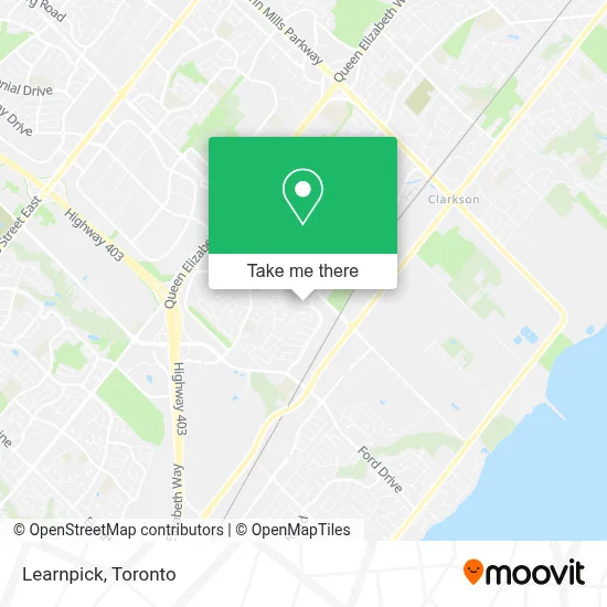 Learnpick map