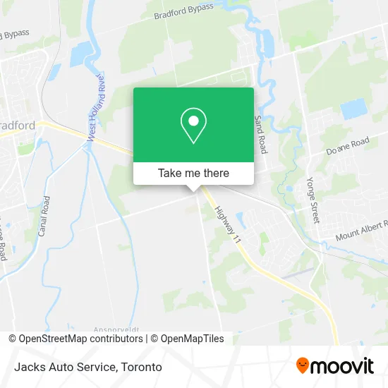 Jacks Auto Service map