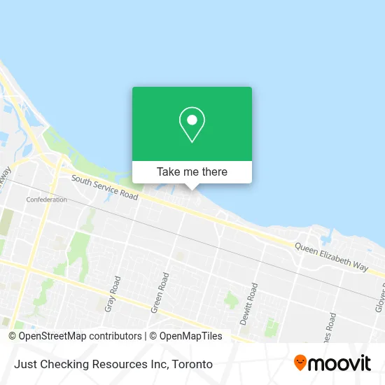 Just Checking Resources Inc map