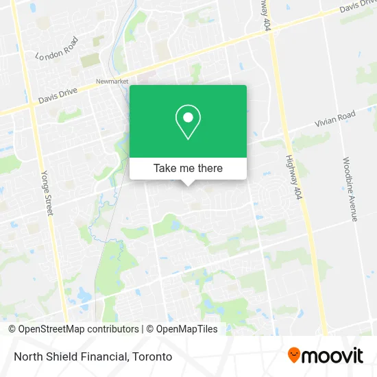 North Shield Financial map