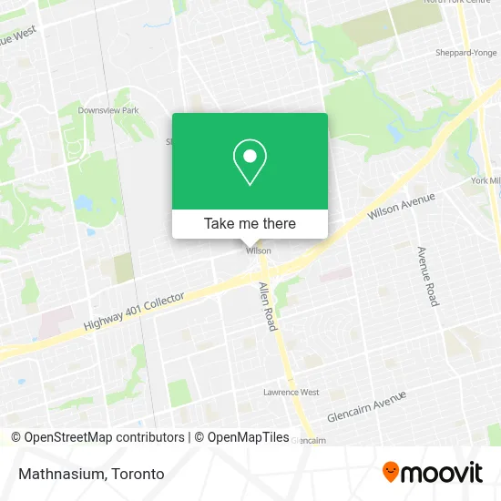Mathnasium map