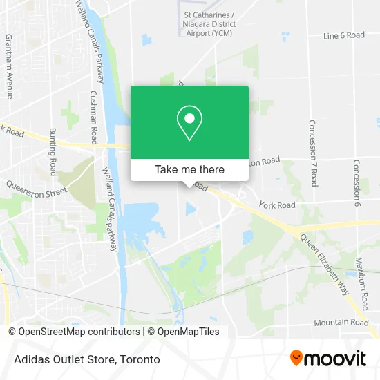 Adidas Outlet Store map