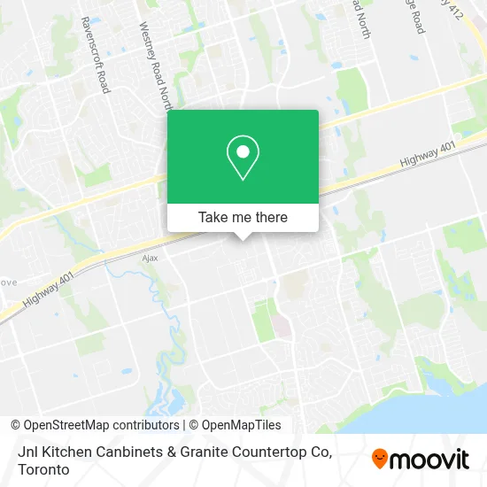 Jnl Kitchen Canbinets & Granite Countertop Co map