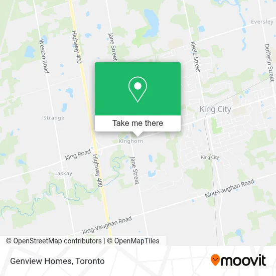 Genview Homes map