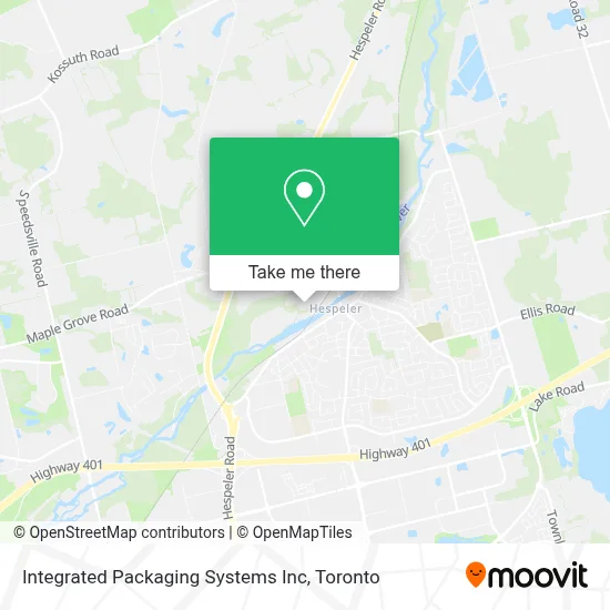 Integrated Packaging Systems Inc map