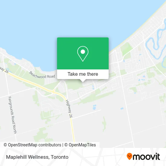 Maplehill Wellness map
