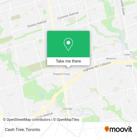 Cash Tree map