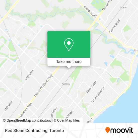 Red Stone Contracting map