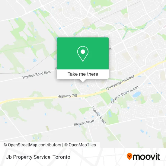 Jb Property Service map