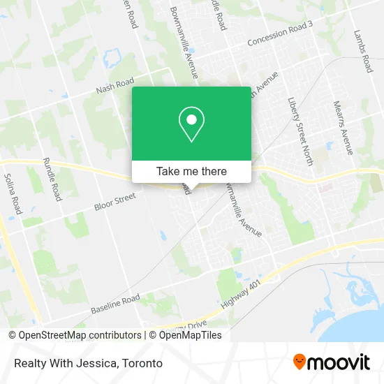 Realty With Jessica map