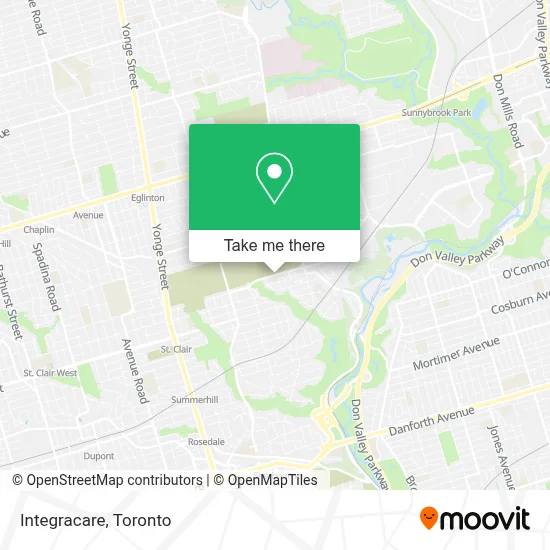 Integracare map
