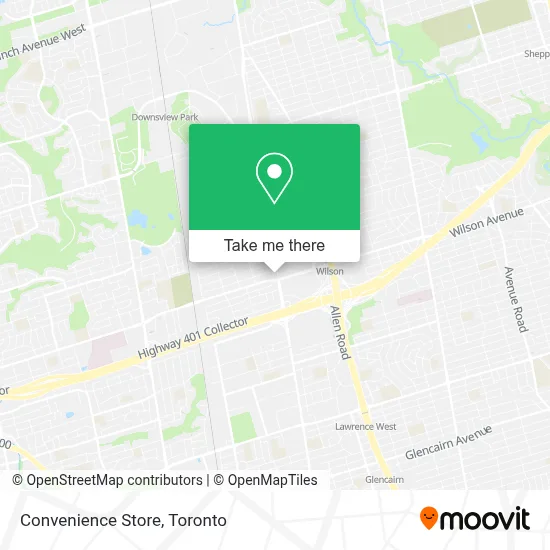 Convenience Store map