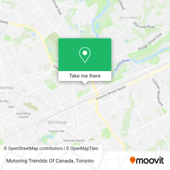 Motoring Trendds Of Canada map