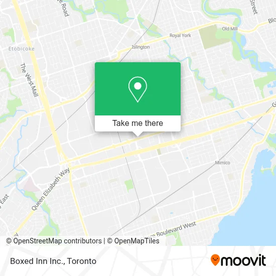 Boxed Inn Inc. map