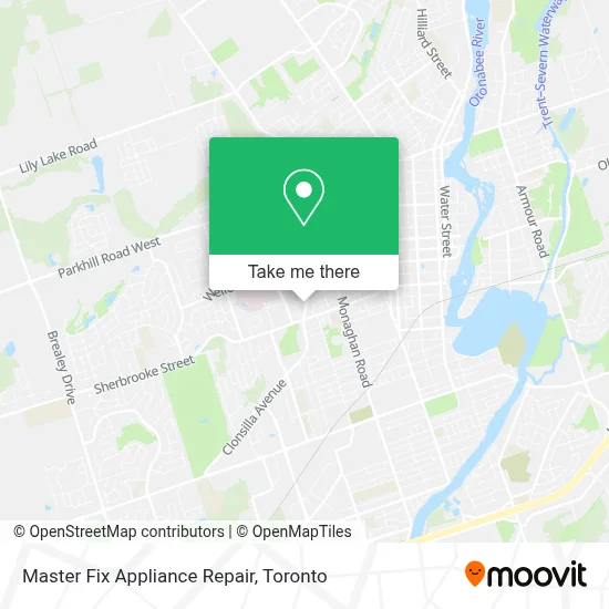Master Fix Appliance Repair map