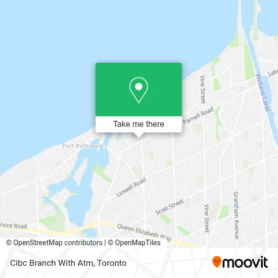 Cibc Branch With Atm map
