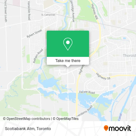 Scotiabank Atm map