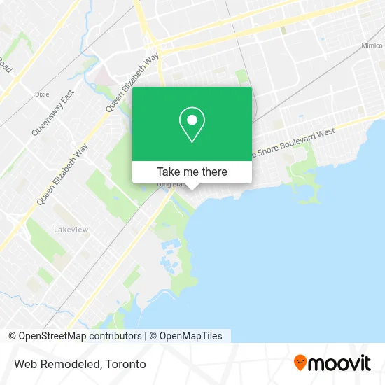 Web Remodeled map