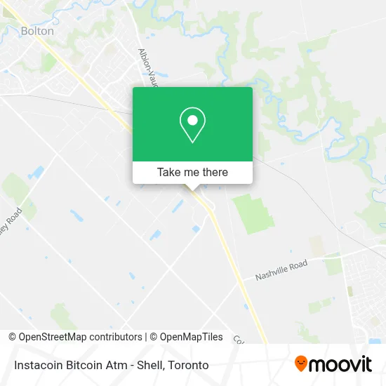 Instacoin Bitcoin Atm - Shell map